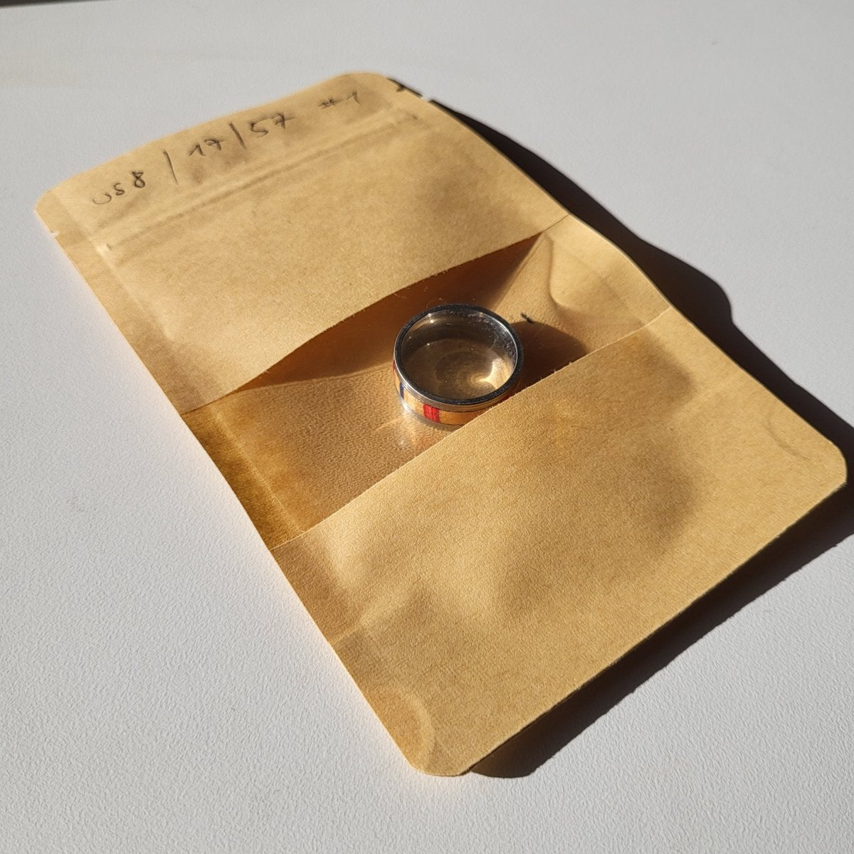 Hotsourkraut Ring Skateboard Edelstahl 8/57 #1 - Schmuck - Rollbrett Mission