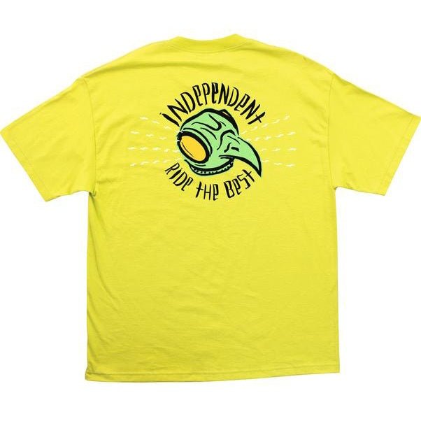 Independent T-Shirt Tony Hawk Transmission yellow - Rollbrett Mission