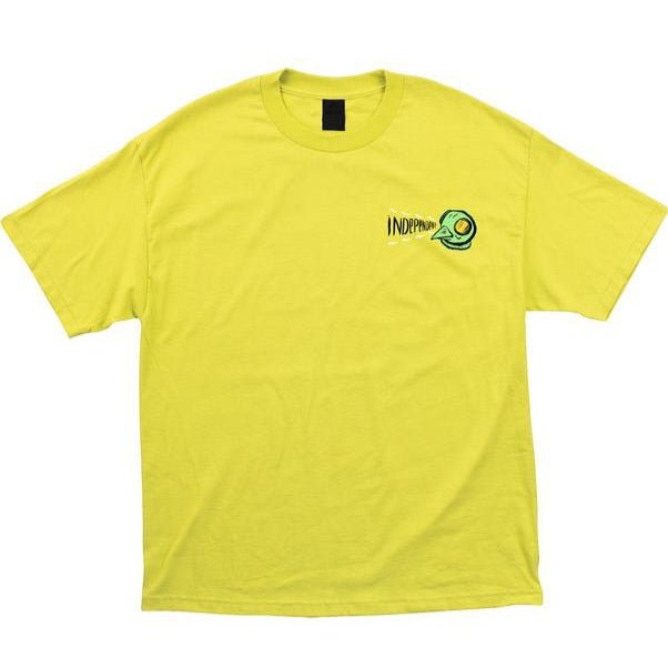 Independent T-Shirt Tony Hawk Transmission yellow - Rollbrett Mission