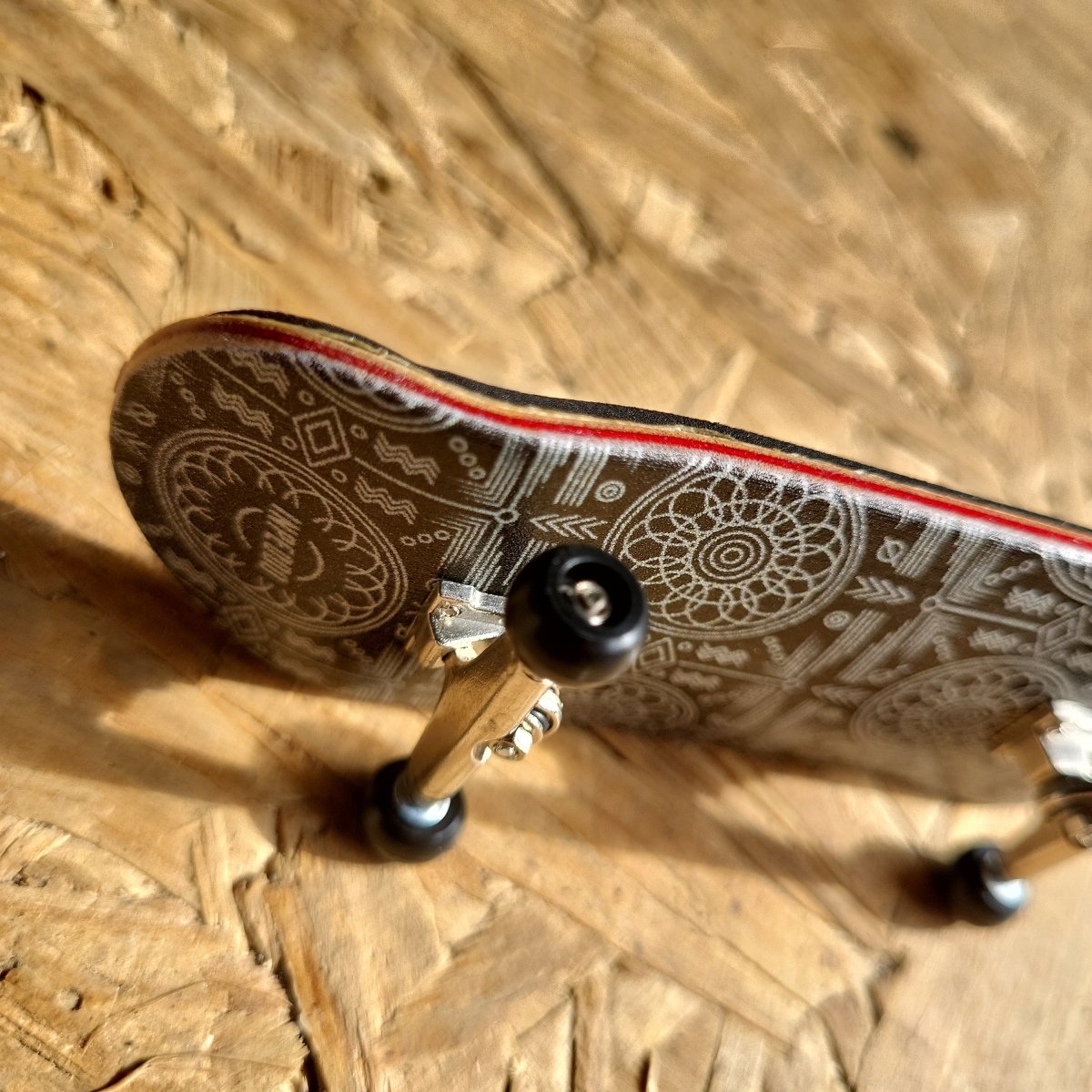 Inpeddo Fingerboard Black Carpet 33.5mm - Fingerboard - Rollbrett Mission