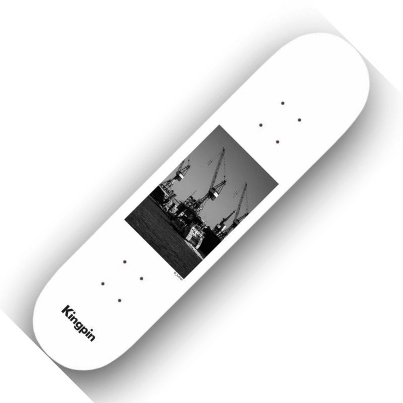 Kingpin x David Luther Crane and Boat 8.5" Deck - Skateboard-Decks - Rollbrett Mission