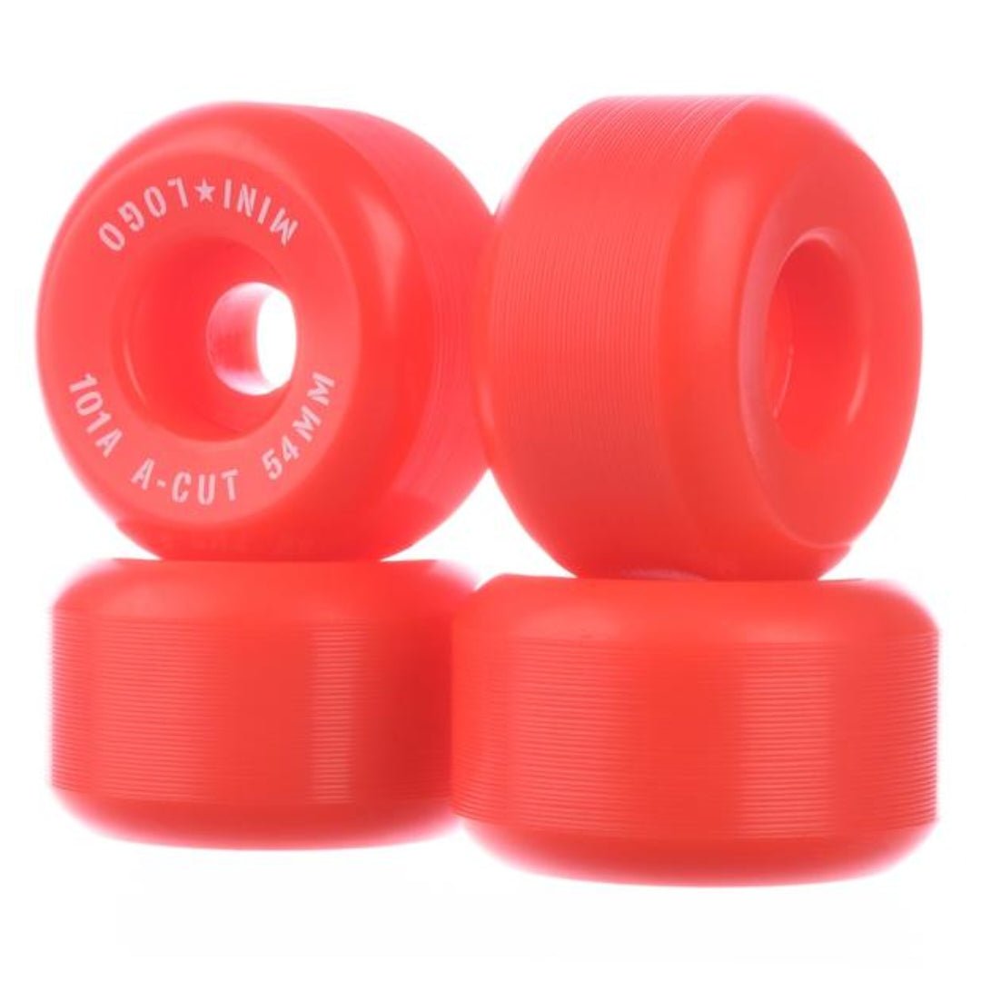 Mini-Logo A-Cut 101A 53mm Wheels red - Skateboard-Rollen - Rollbrett Mission