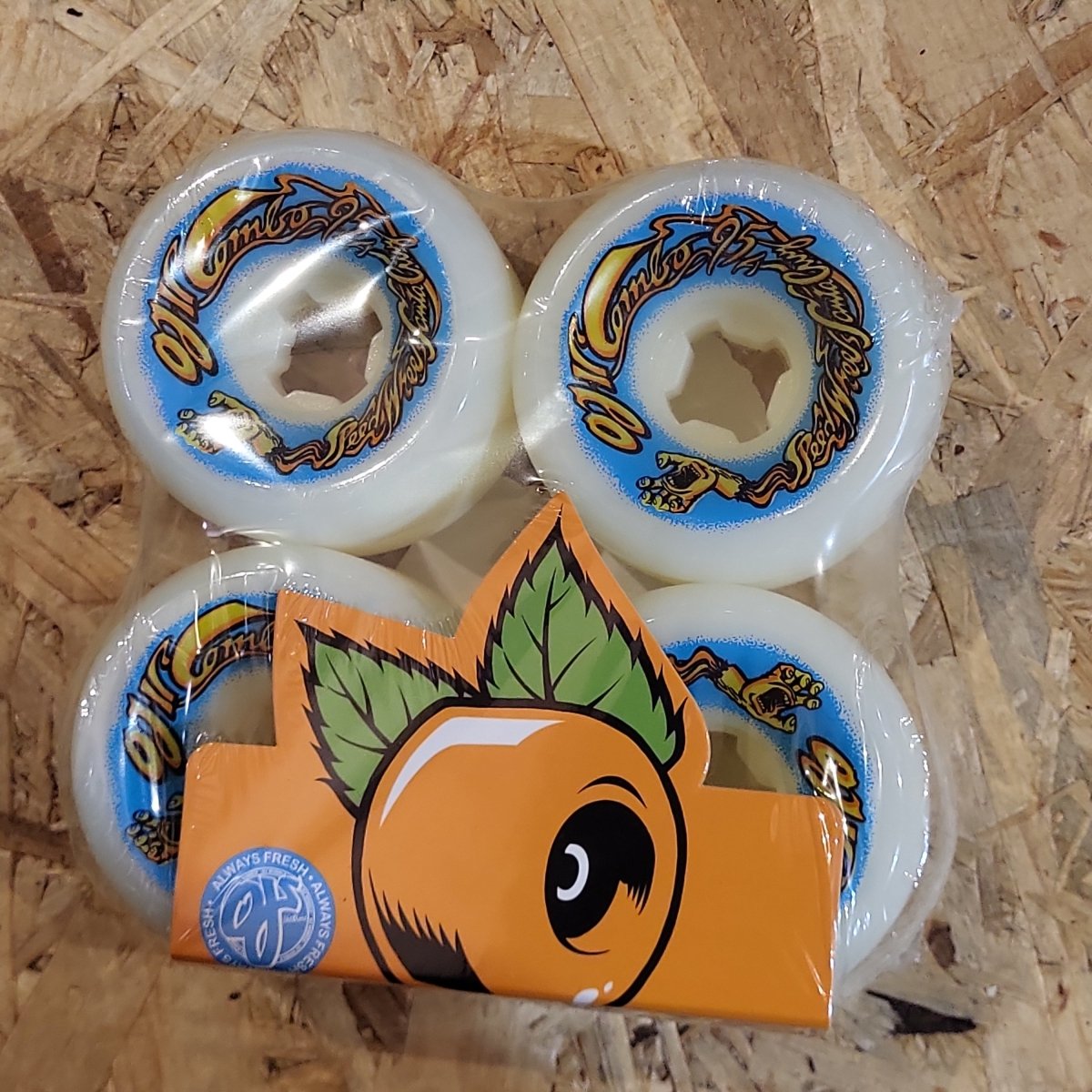 OJ Wheels OJ II Original Combo 60mm 95A - Skateboard-Rollen - Rollbrett Mission