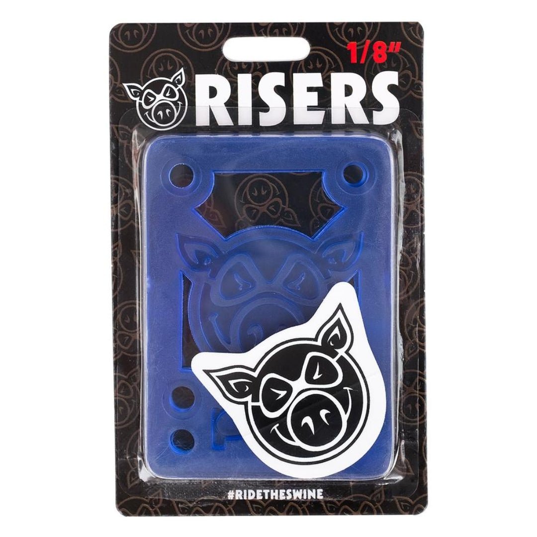 Pig 1/8" 3mm Hard Riserpads - Rollbrett Mission