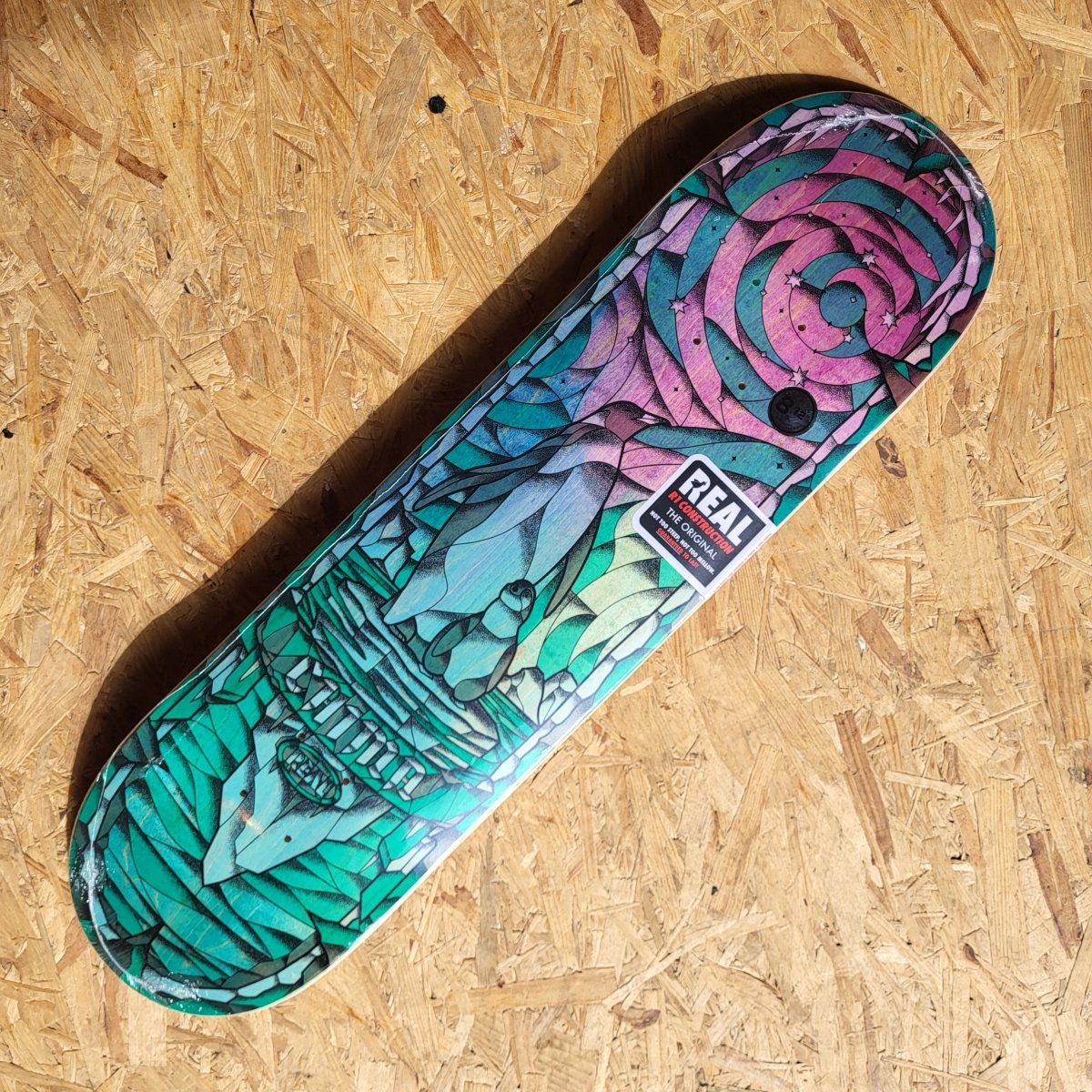 Real Ferguson Chromatic Cathedral Deck - Skateboard-Decks - Rollbrett Mission