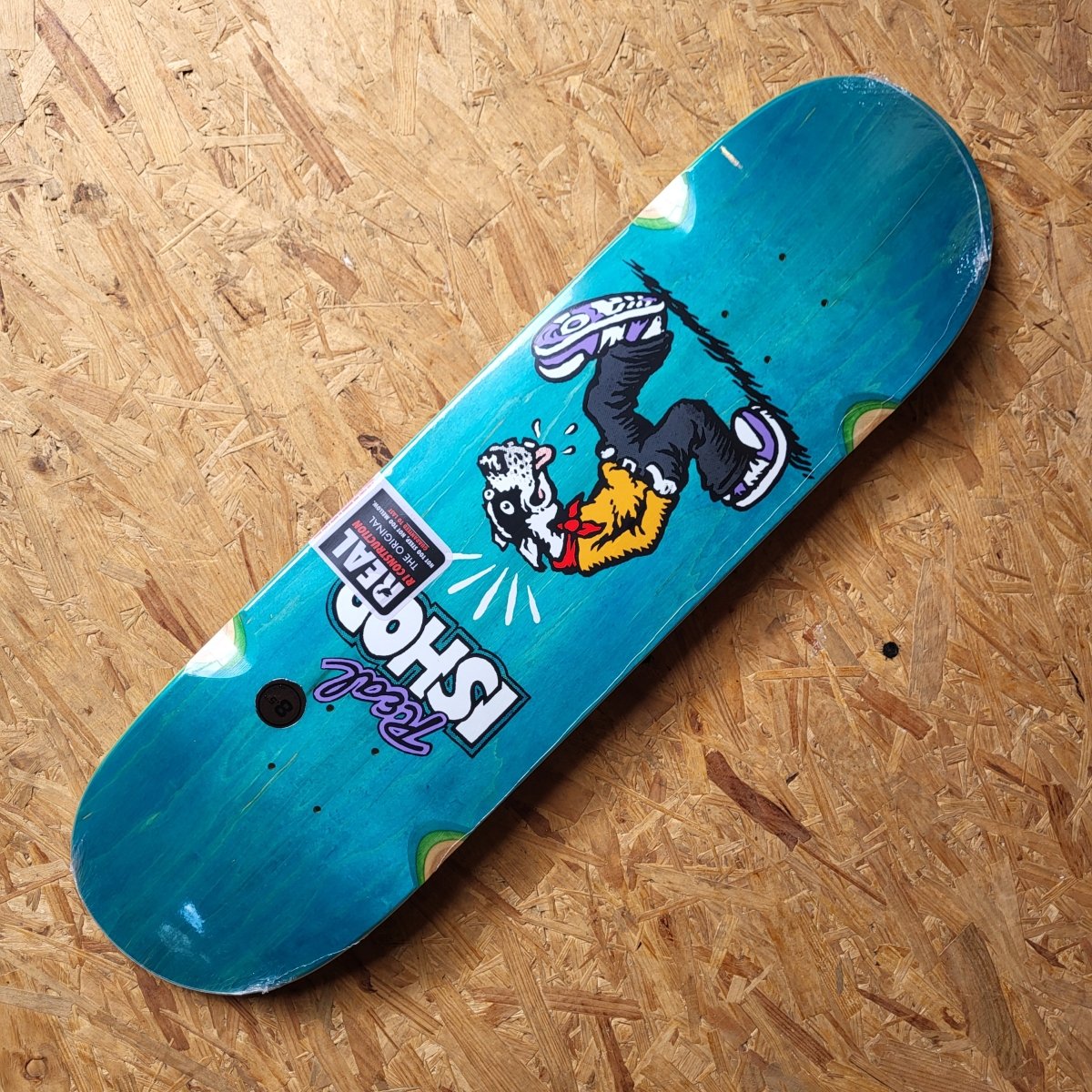 Real Ishod Wair Comix Deck - Skateboard-Decks - Rollbrett Mission