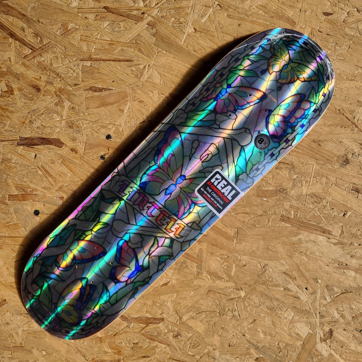 Real Lintell Cathedral Ltd. Foil Deck - Skateboard-Decks - Rollbrett Mission
