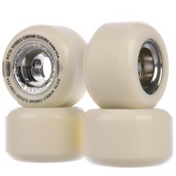 Ricta Chrome Clouds Wheels 92A - Skateboard-Rollen - Rollbrett Mission