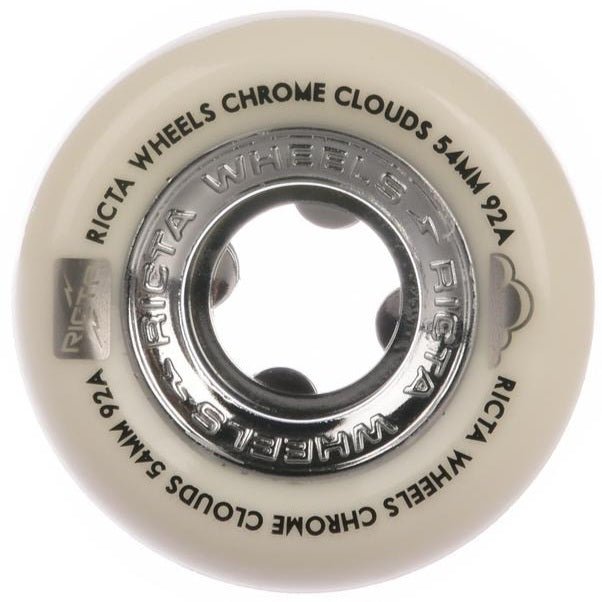 Ricta Chrome Clouds Wheels 92A - Skateboard-Rollen - Rollbrett Mission