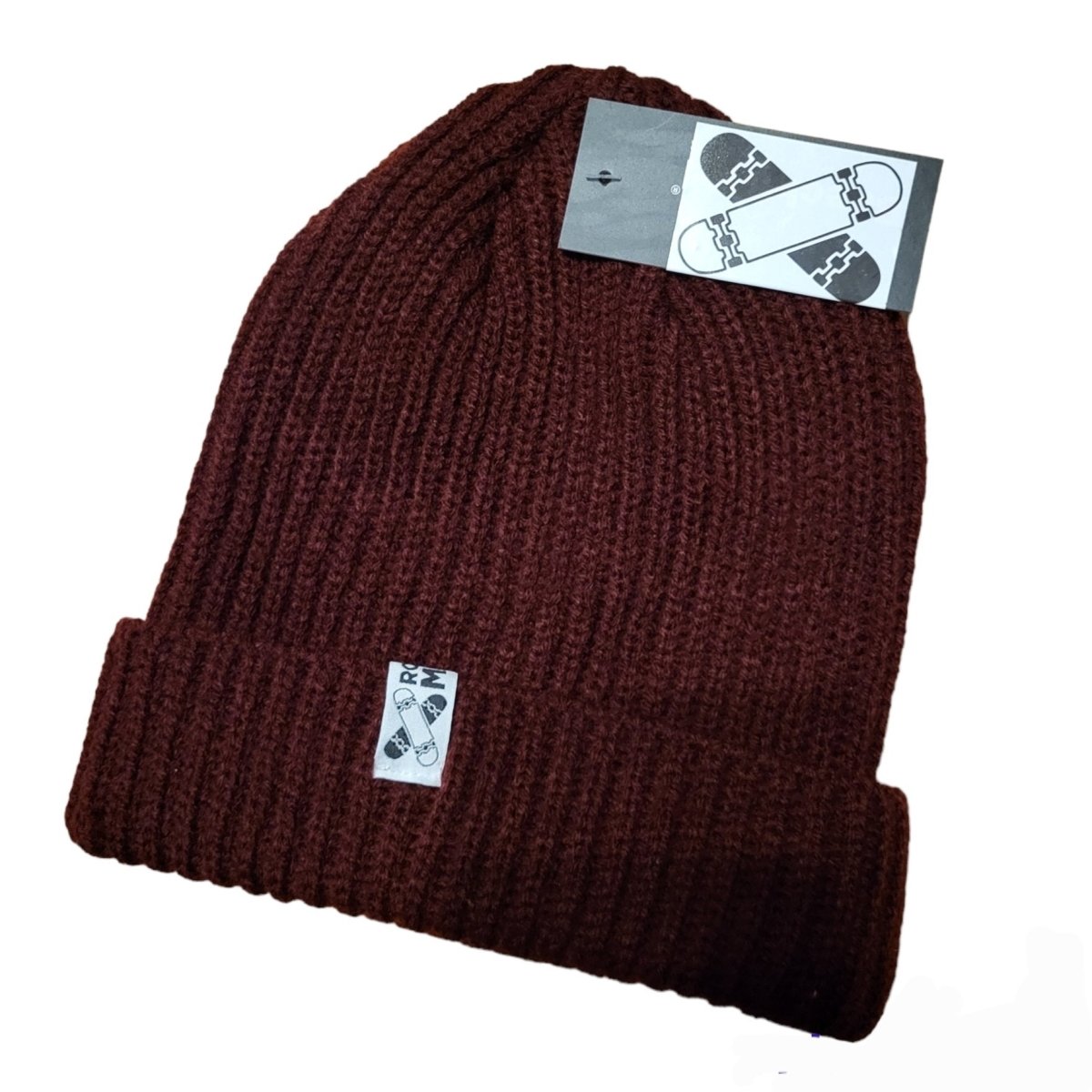 Rollbrett Mission Beanie Fischermütze weinrot - Kopfbekleidung & -tücher - Rollbrett Mission