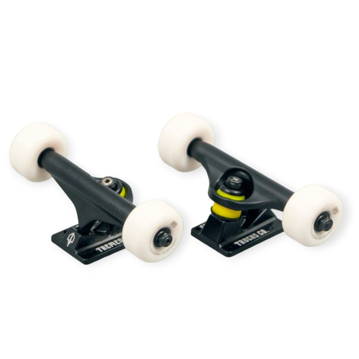 Rollbrett Mission Black Logo Complete Skateboard - Skateboard-Decks - Rollbrett Mission