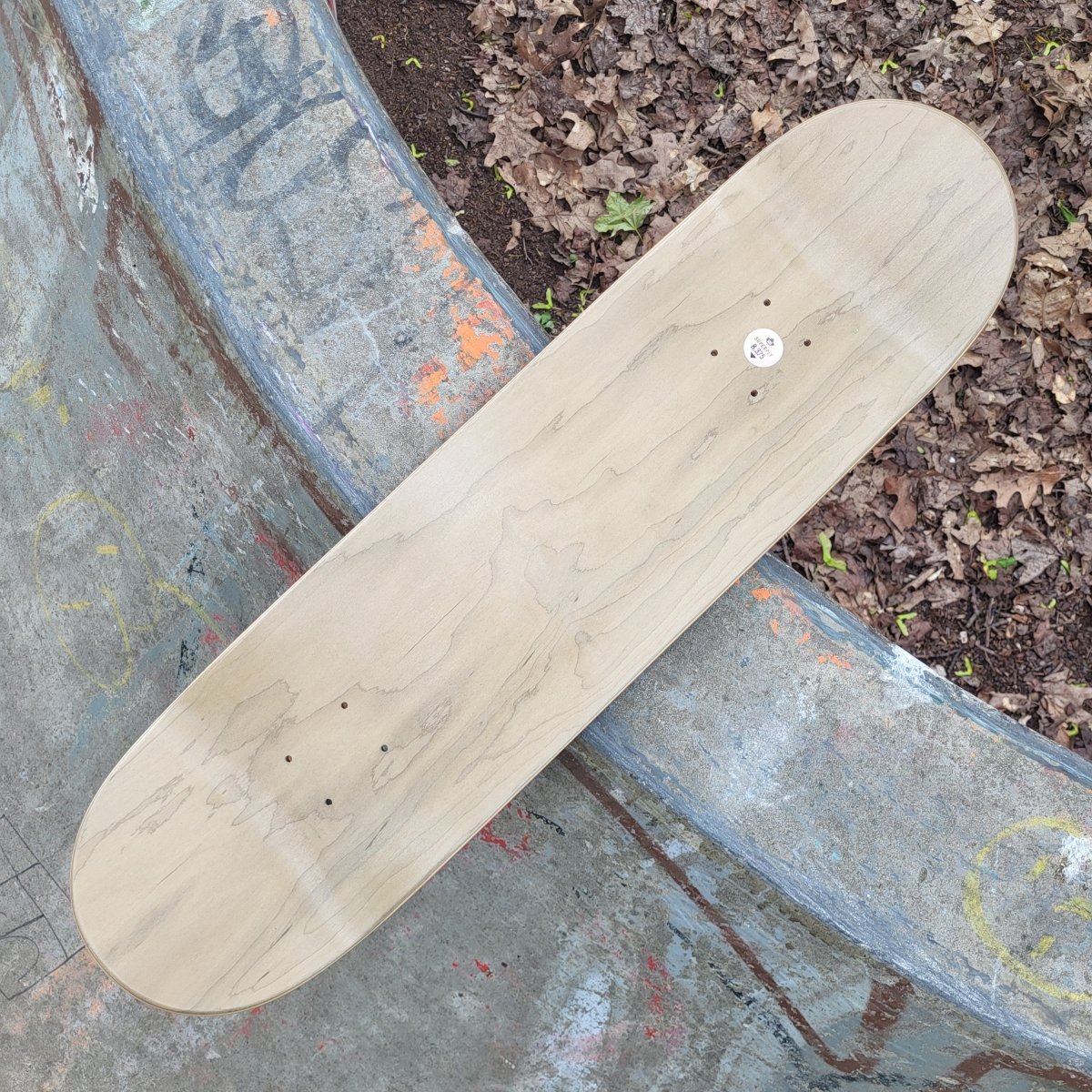 Rollbrett Mission Black Logo Complete Skateboard - Skateboard-Decks - Rollbrett Mission