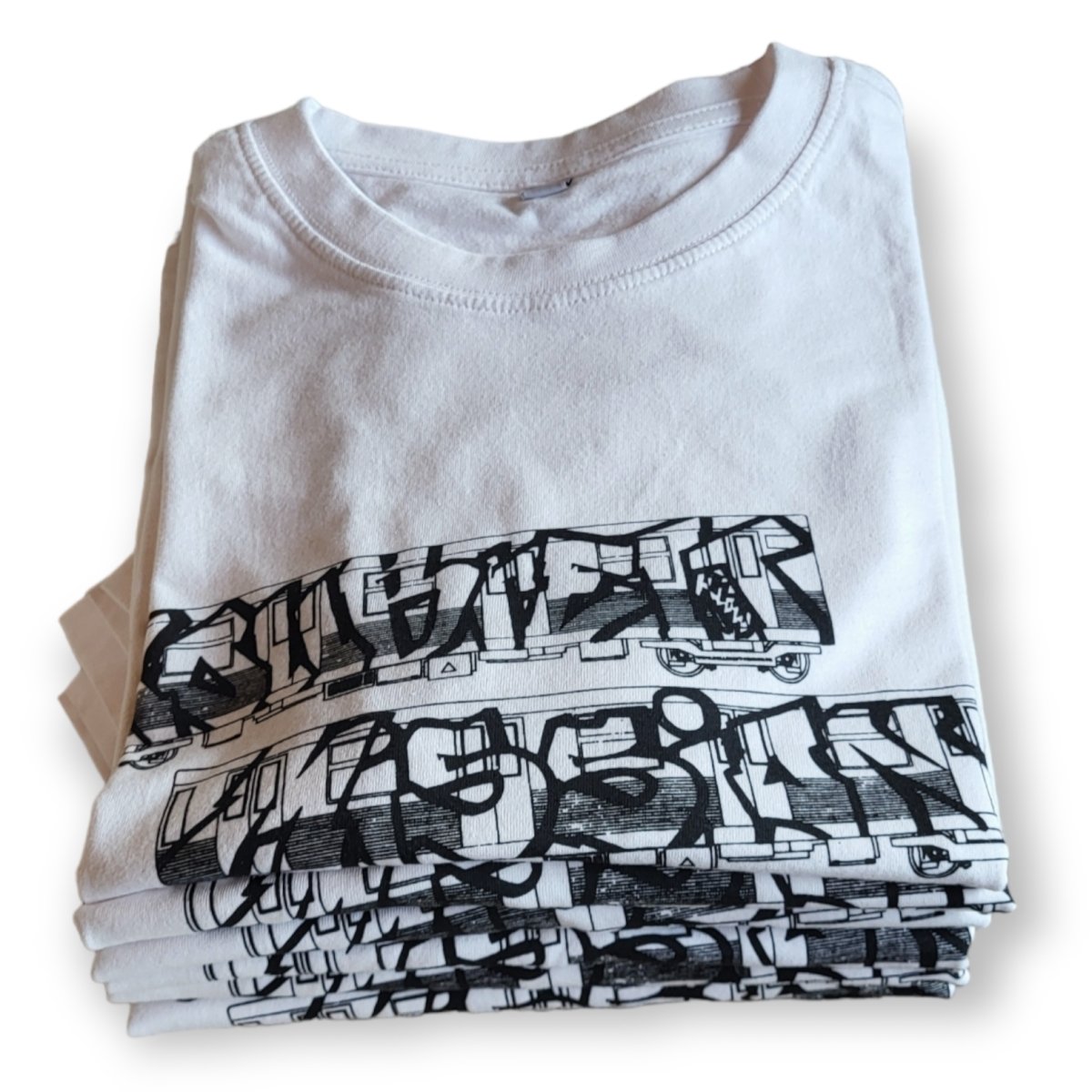 Rollbrett Mission Full Train T-Shirt weiß - Shirts & Tops - Rollbrett Mission