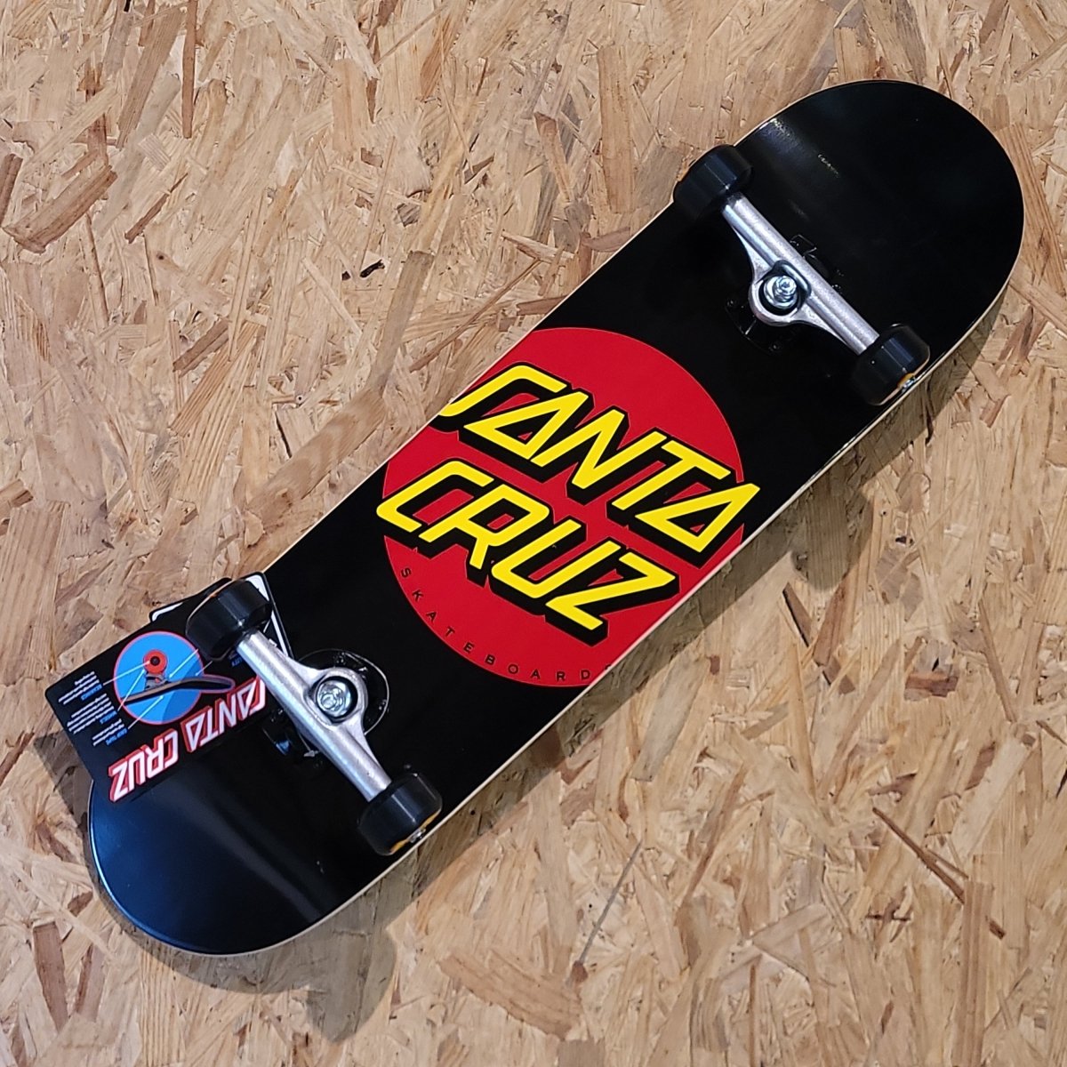 Santa Cruz Classic Dot 8.0 Full Complete Skateboard - Skateboards - Rollbrett Mission
