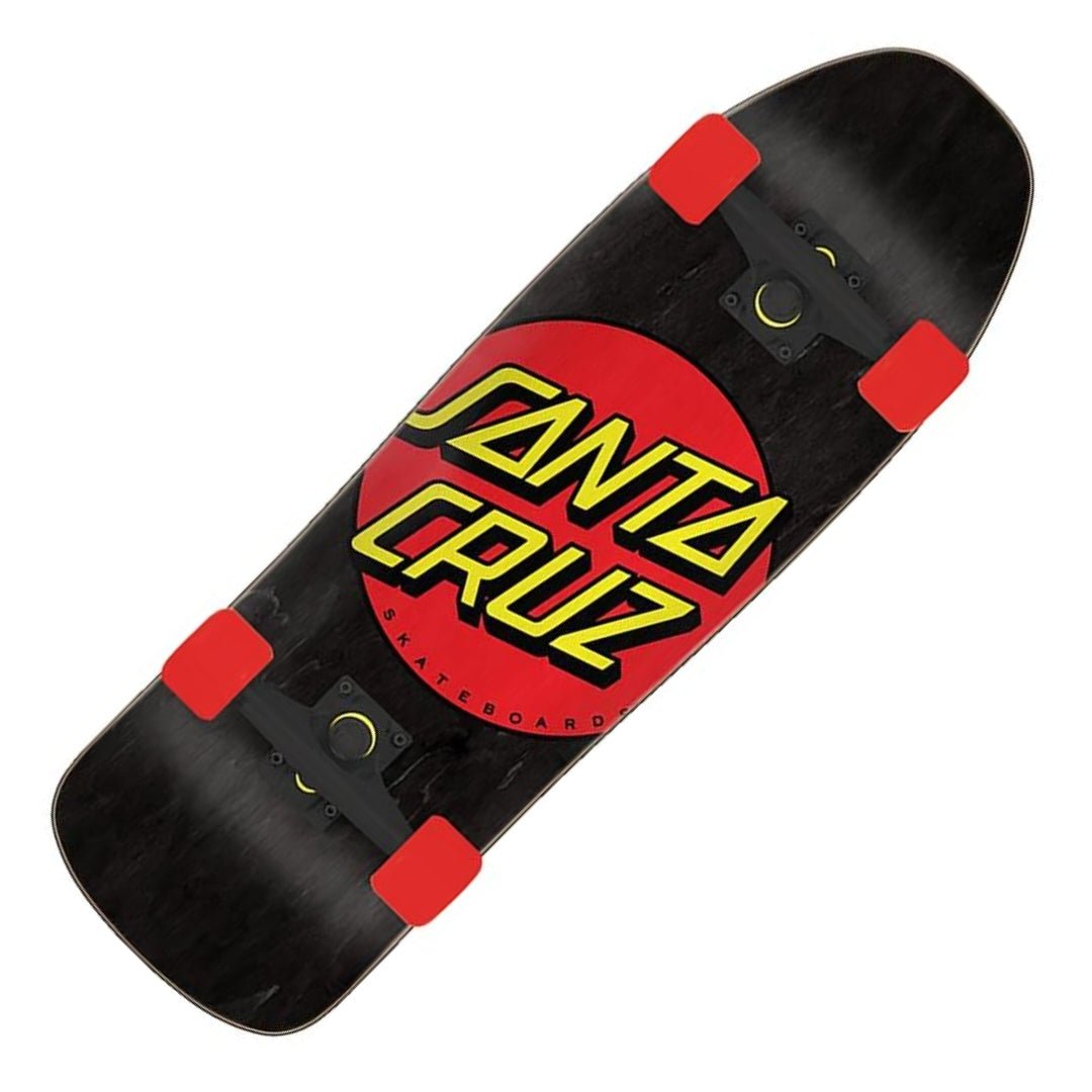 Santa Cruz Classic Dot Street Cruzer Complete Skateboard Cruiser - Skateboards - Rollbrett Mission