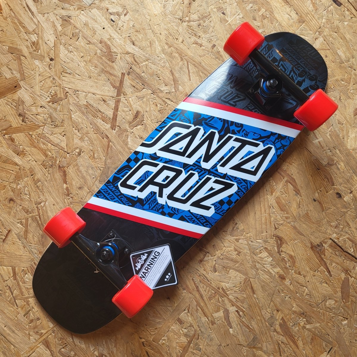 Santa Cruz Flyer Collage Cruiser Complete Skateboard Cruiser - Skateboards - Rollbrett Mission