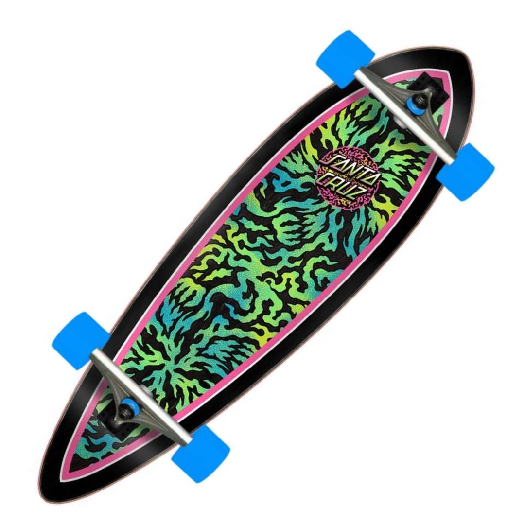 Santa Cruz Obscure Dot Pintail Complete Longboard - Skateboards - Rollbrett Mission