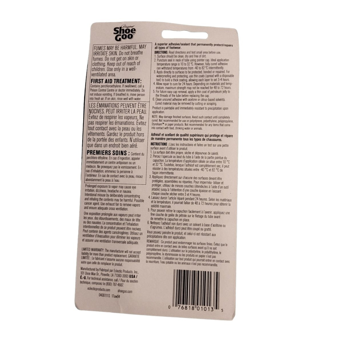 Shoe Goo clear 109 ml Tube Schuhreparatur Kleber - Skateboard-Kleinteile - Rollbrett Mission