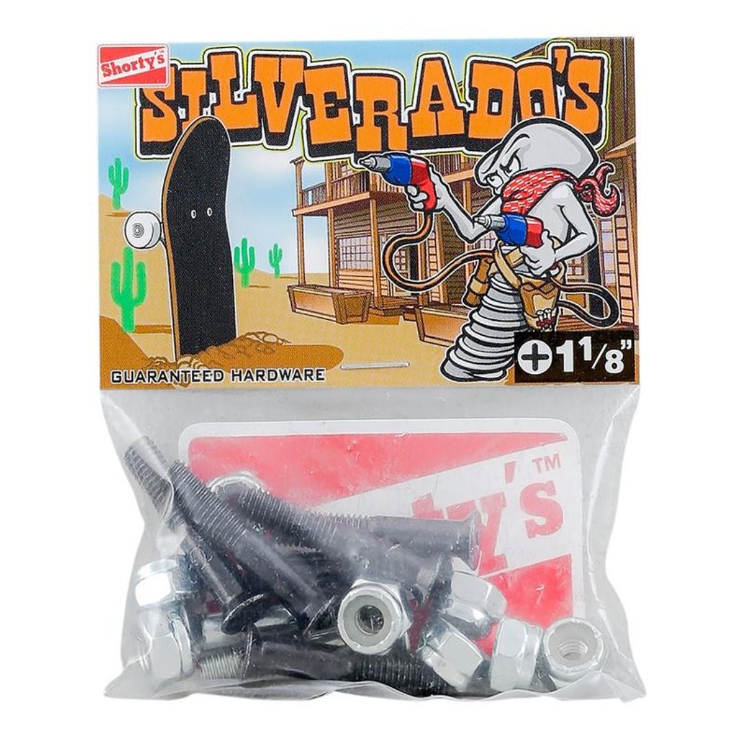Shorty's Silverados 1 1/8" Kreuz Montageschrauben - Skateboard-Kleinteile - Rollbrett Mission