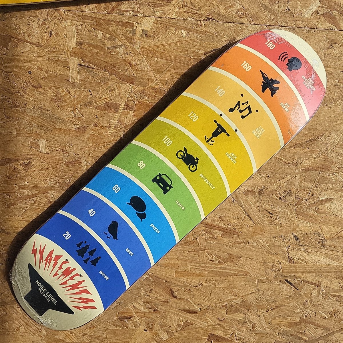 Skate Mental Jake Anderson Noise Deck - Skateboard-Decks - Rollbrett Mission