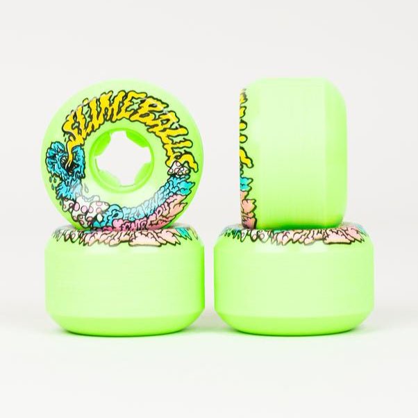 Speed Wheels Slime Balls Vomit 2 Mini green 97A Wheels - Skateboard-Rollen - Rollbrett Mission