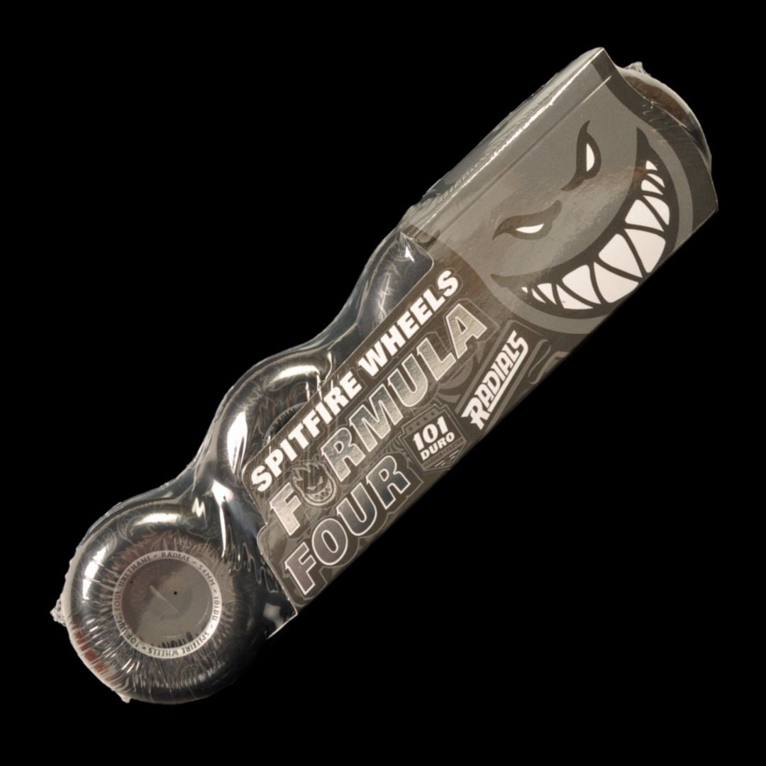 Spitfire F4 54mm 101A Black Out Radials Wheels - Skateboard-Rollen - Rollbrett Mission