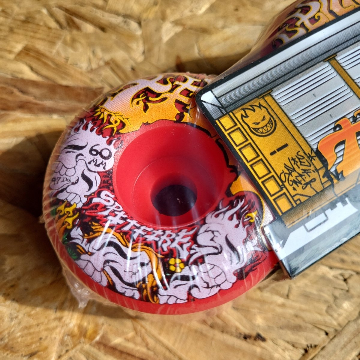 Spitfire F4 97A Savie T-Funk Radial Full Wheels - Skateboard-Rollen - Rollbrett Mission