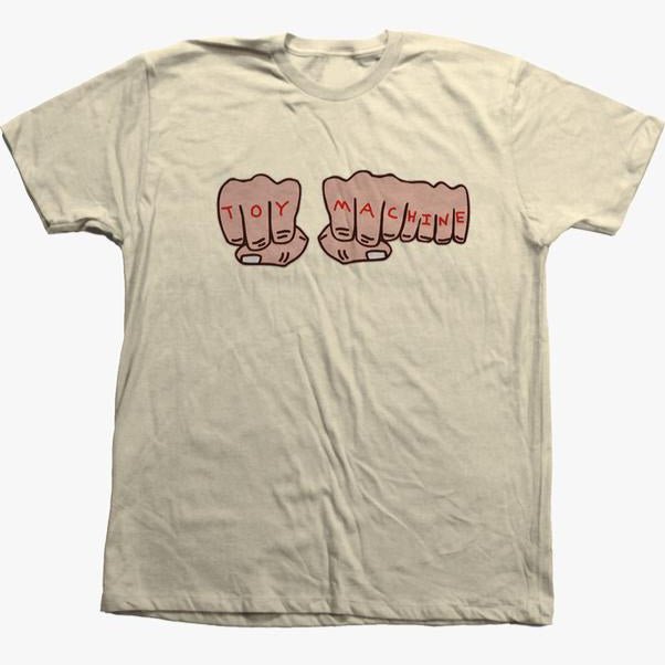 T-Shirt Toy Machine Fists sand - Rollbrett Mission