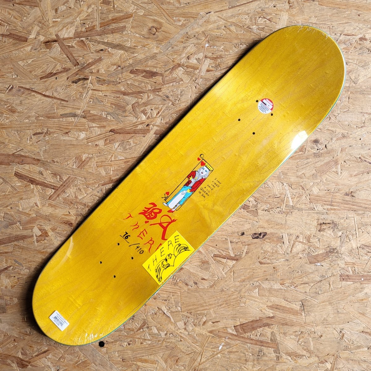 There Skateboards Brian Anderson Queen of Kings Deck - Skateboard-Decks - Rollbrett Mission
