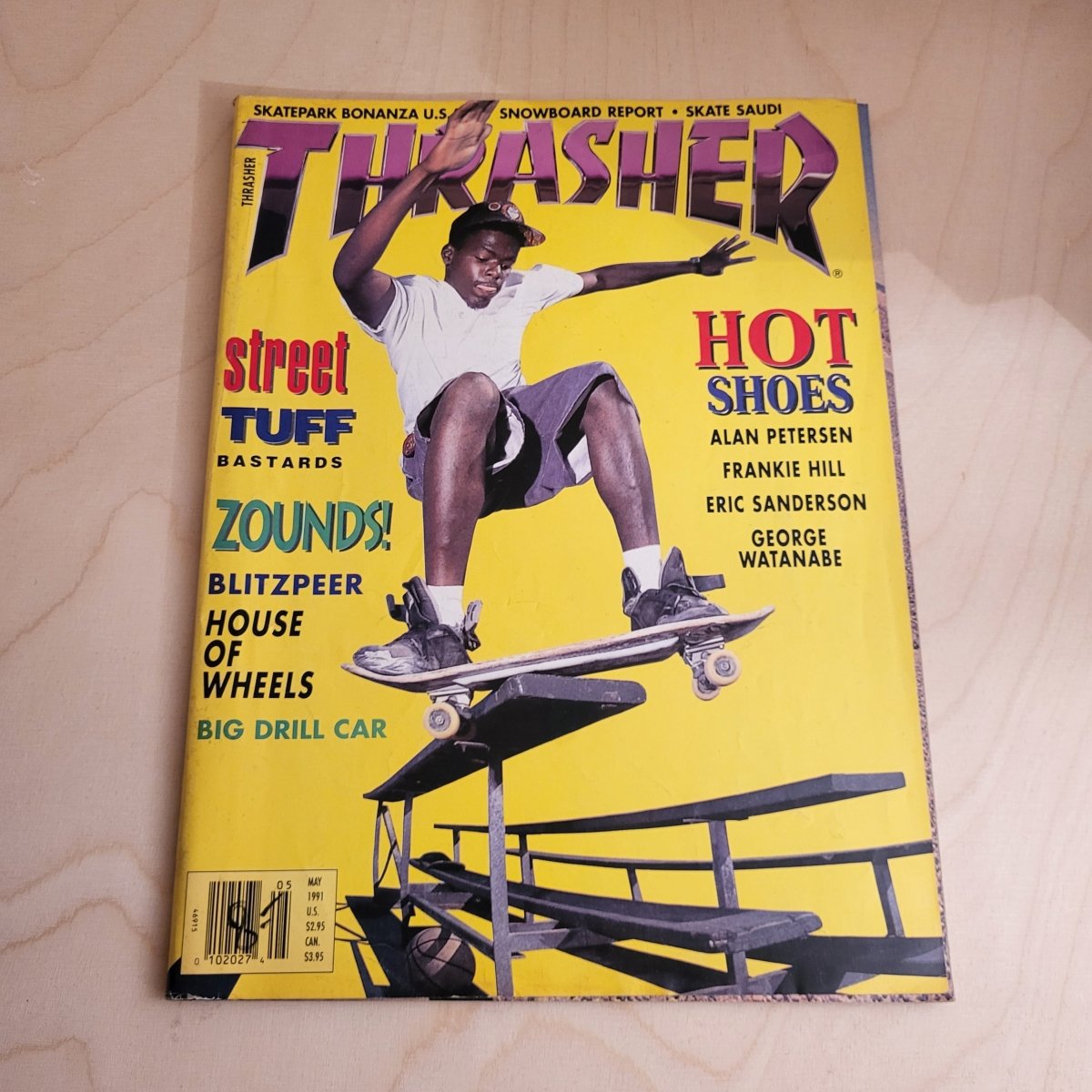 Thrasher Magazine May 1991 - Magazin - Rollbrett Mission