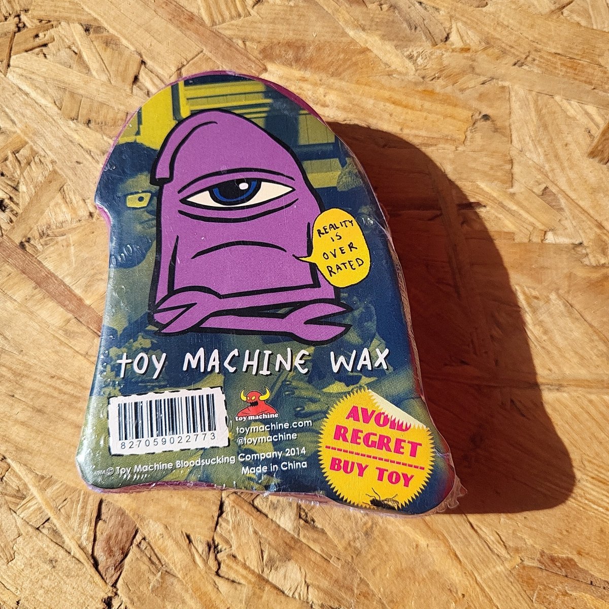 Toy Machine Curb Wax purple - Rollbrett Mission
