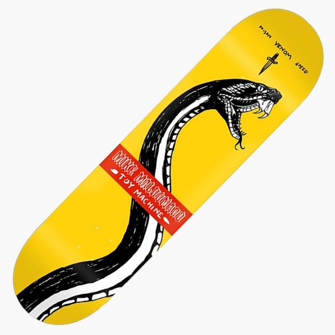 Toy Machine Maldonado Snake 30 Years Reissue Deck - Skateboard-Decks - Rollbrett Mission