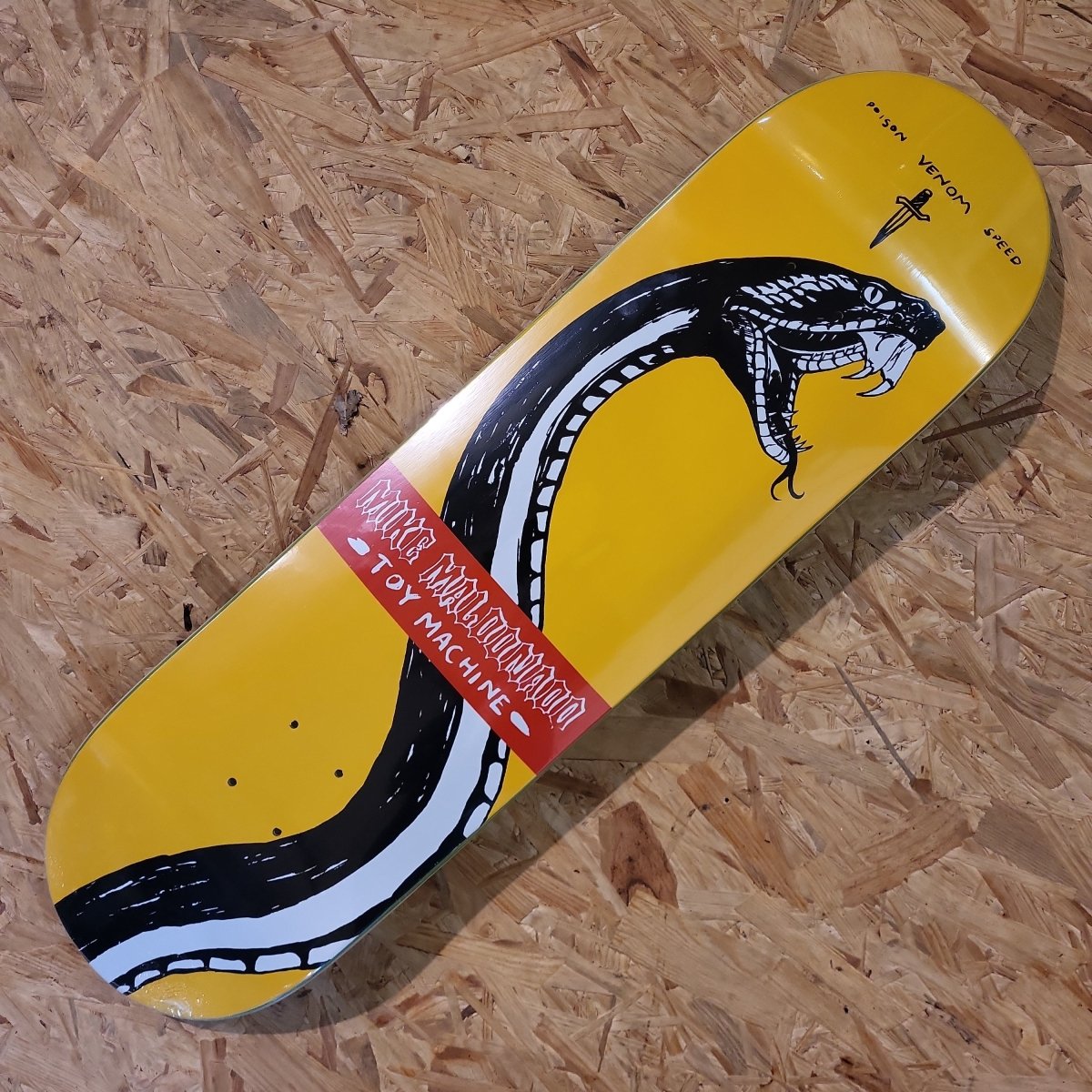 Toy Machine Maldonado Snake 30 Years Reissue Deck - Skateboard-Decks - Rollbrett Mission