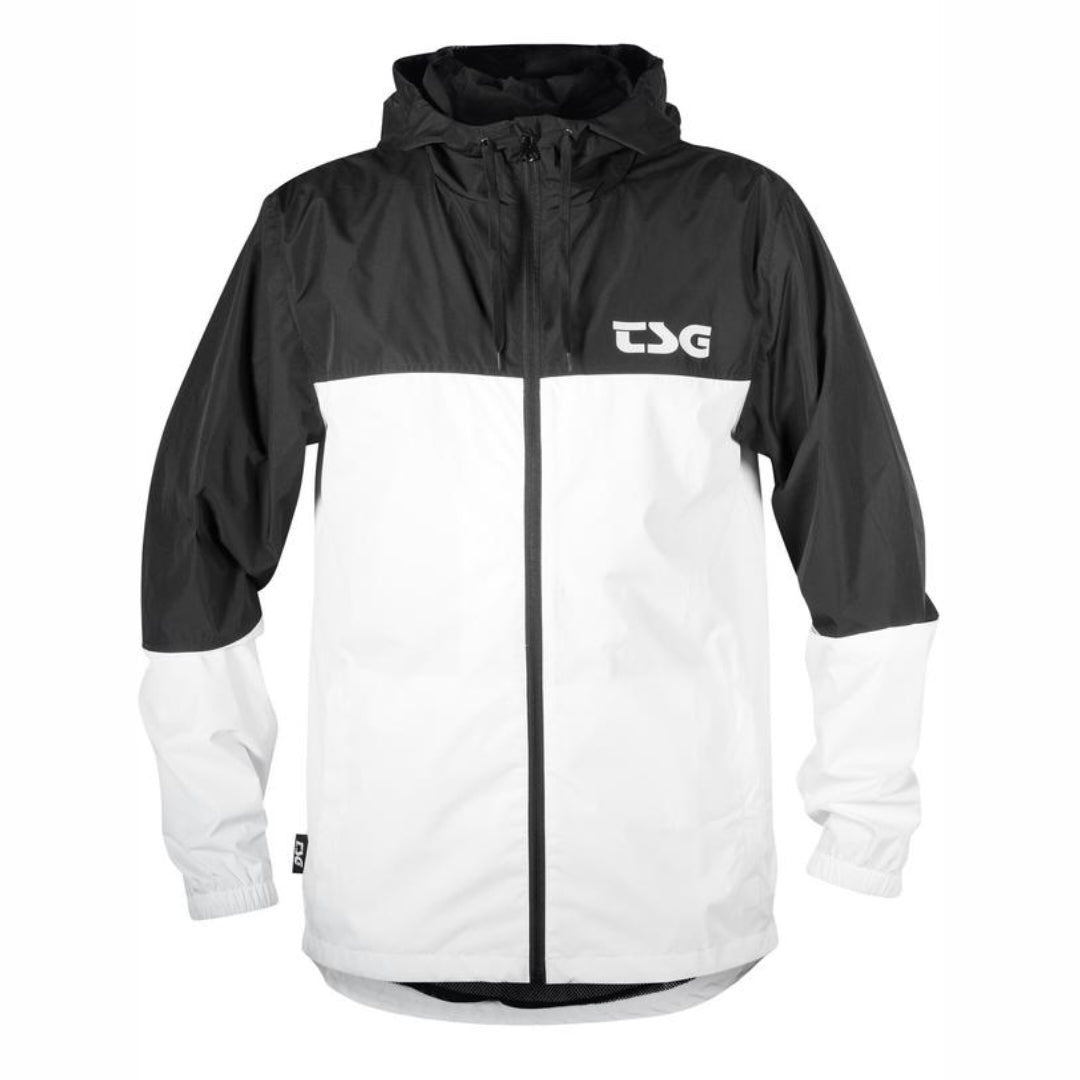 TSG Windbreaker Jacket black-white - Shirts & Tops - Rollbrett Mission