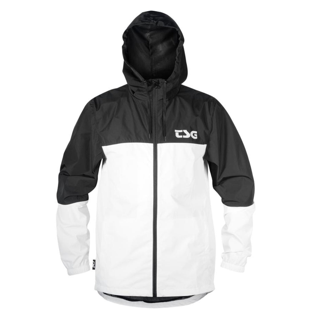 TSG Windbreaker Jacket black-white - Shirts & Tops - Rollbrett Mission