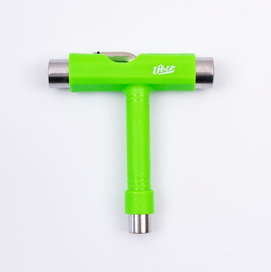 Über T-Tool lime green Skatetool Werkzeug - Skateboard-Kleinteile - Rollbrett Mission