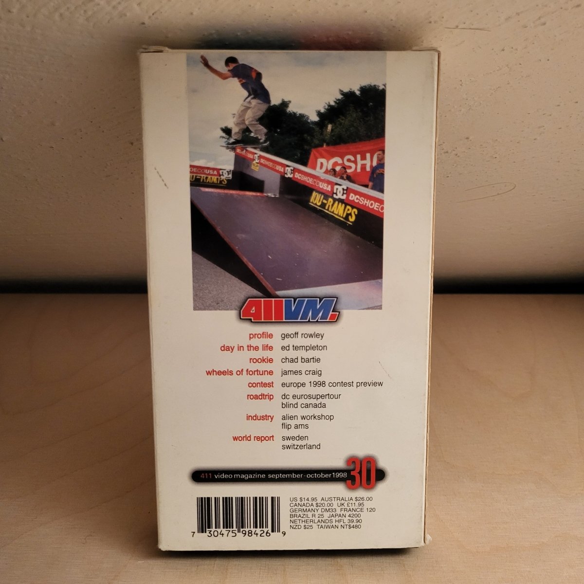 VHS Skatevideo 411VM 30 - 1998 - VHS - Rollbrett Mission