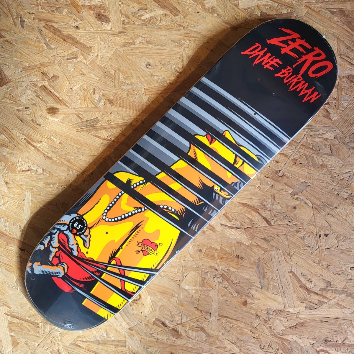 Zero Burman Stalker Deck - Skateboard-Decks - Rollbrett Mission