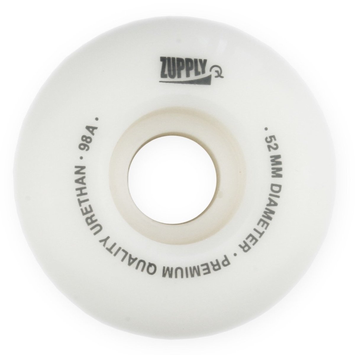 Zupply V1 52mm 98A Logo Wheels - Skateboard-Rollen - Rollbrett Mission