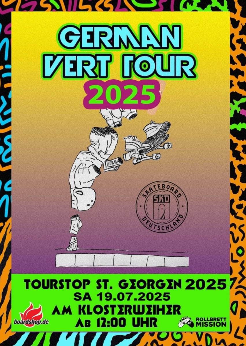 19.07.2025 German Vert Tour St. Georgen - Rollbrett Mission