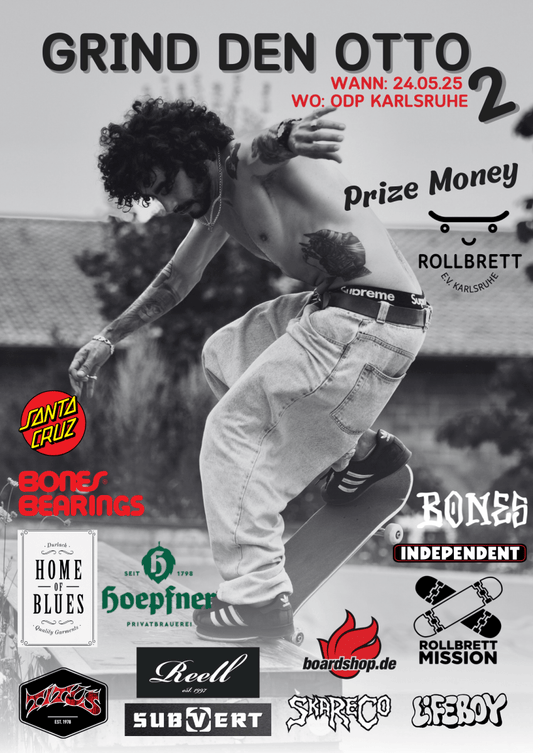 24.05.2025 Karlsruhe Grind den Otto 2 Contest - Rollbrett Mission