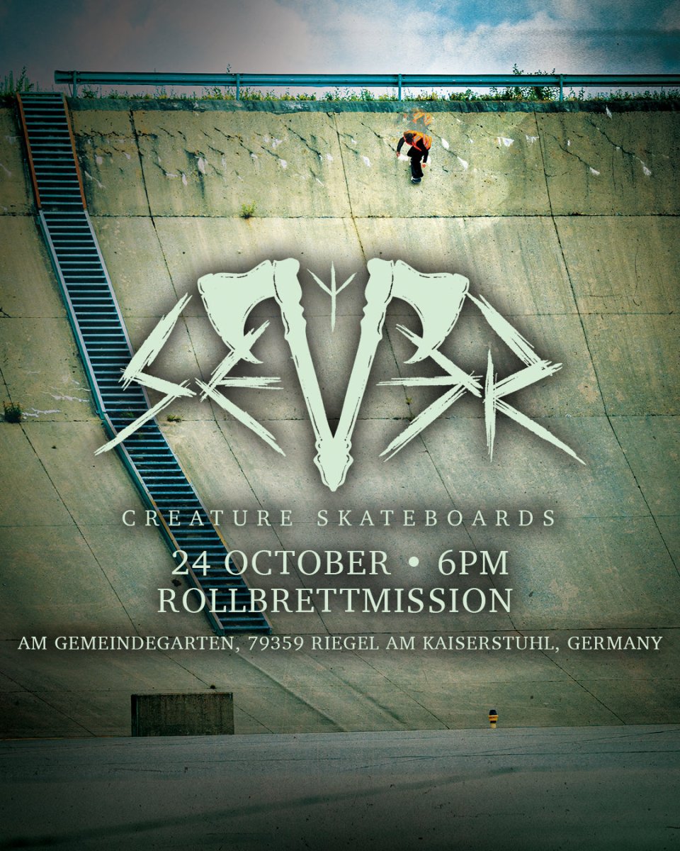 24.10.2025 - Creature SEVER Videopremiere - Rollbrett Mission