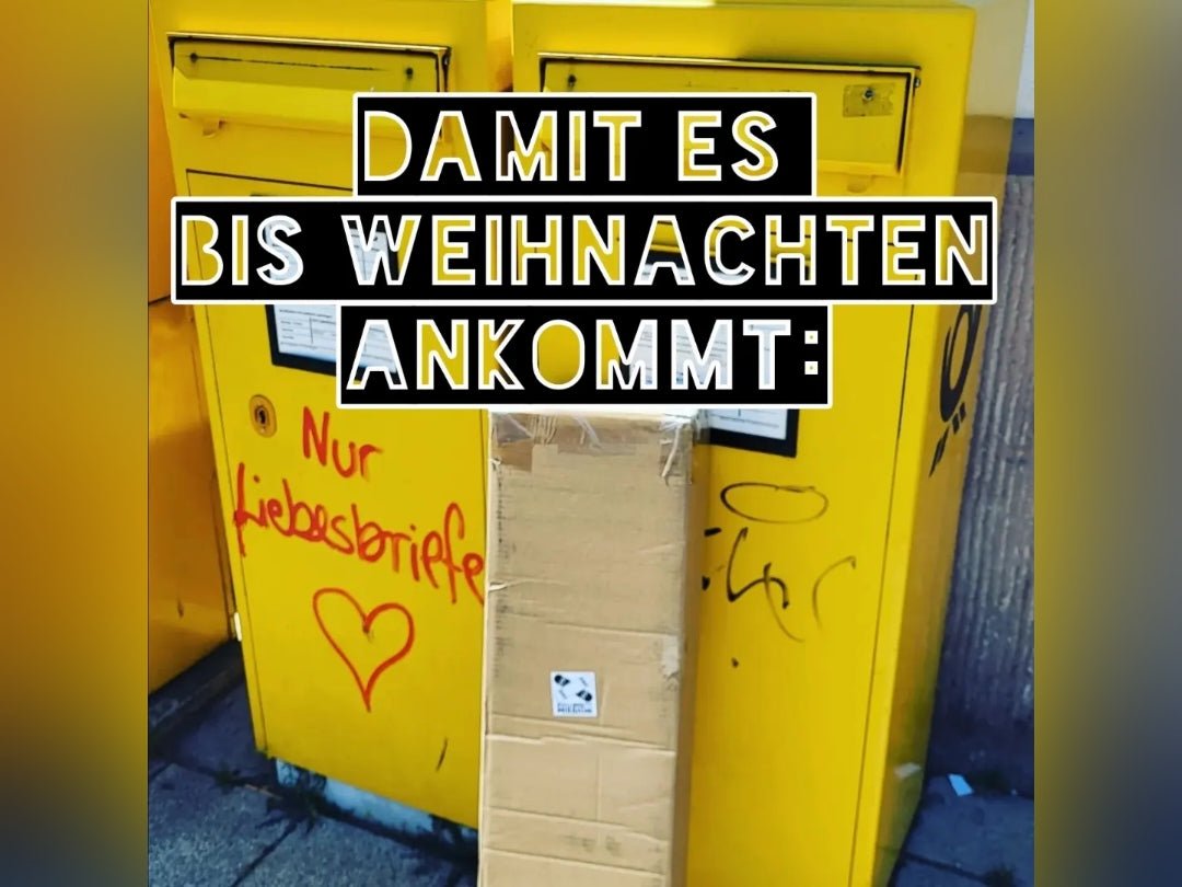 Damit es rechtzeitig ankommt... - Rollbrett Mission