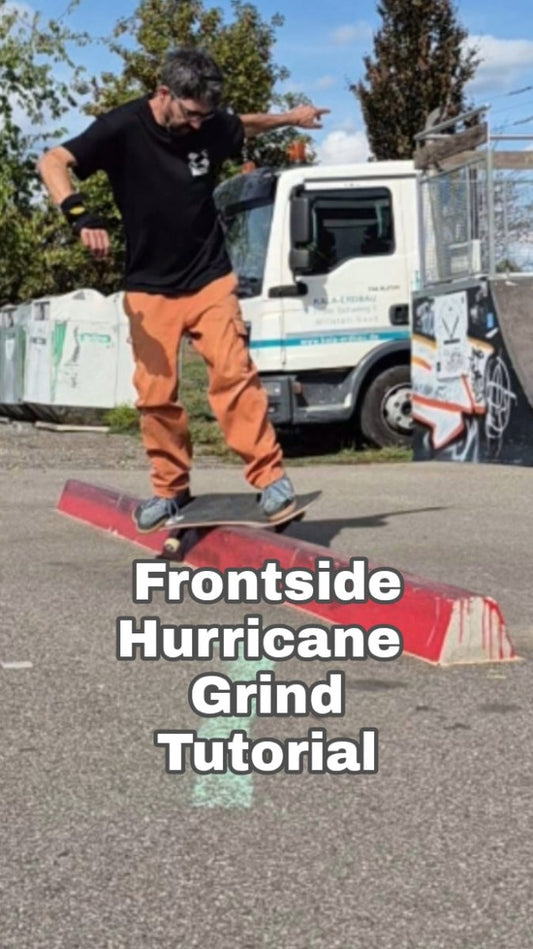 Frontside Hurricane Grind Tutorial - Rollbrett Mission