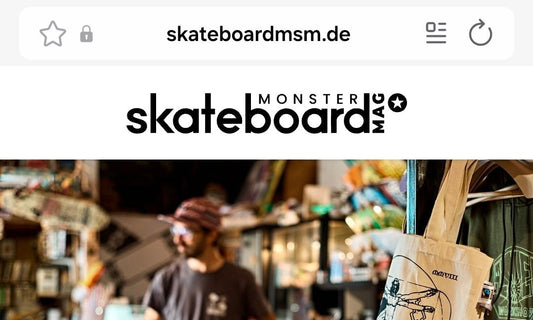 Interview im Monster Skateboard Magazin - Rollbrett Mission