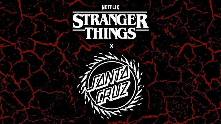 Santa Cruz x Stranger Things - Rollbrett Mission
