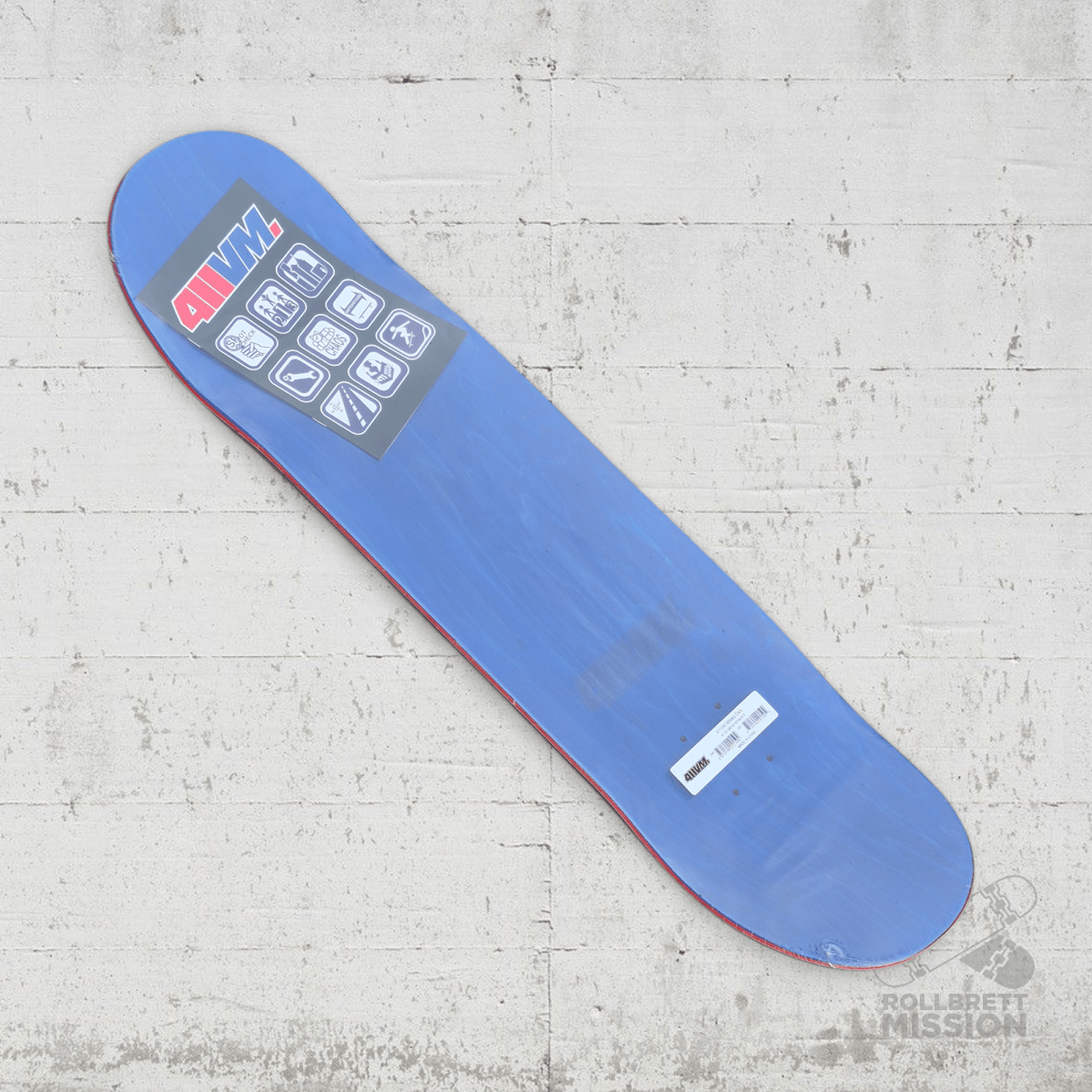 411VM Athletic 8.5 Deck - Skateboard - Decks - Rollbrett Mission