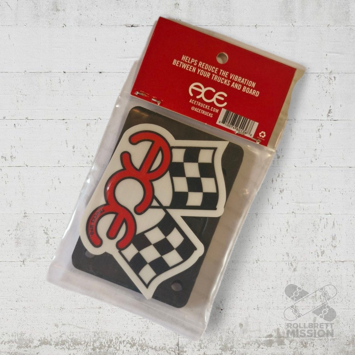ACE 1/16" 1.5mm Shock Pads - Rollbrett Mission