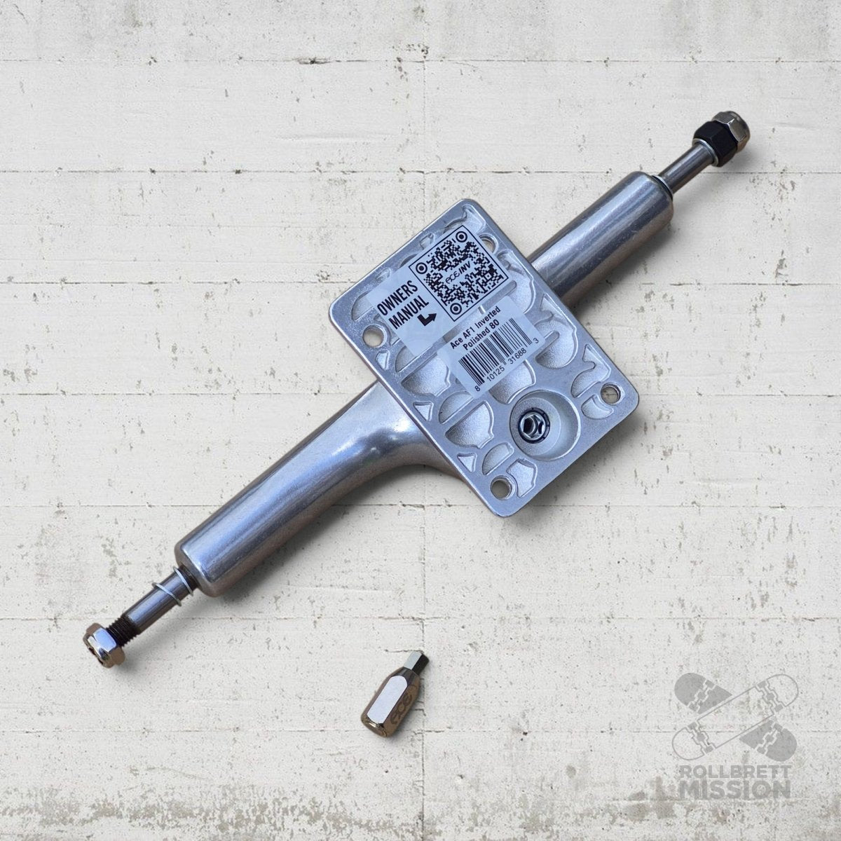 Ace AF1 Inverted Hollow 77 9.5" Truck - Skateboard - Achsen - Rollbrett Mission