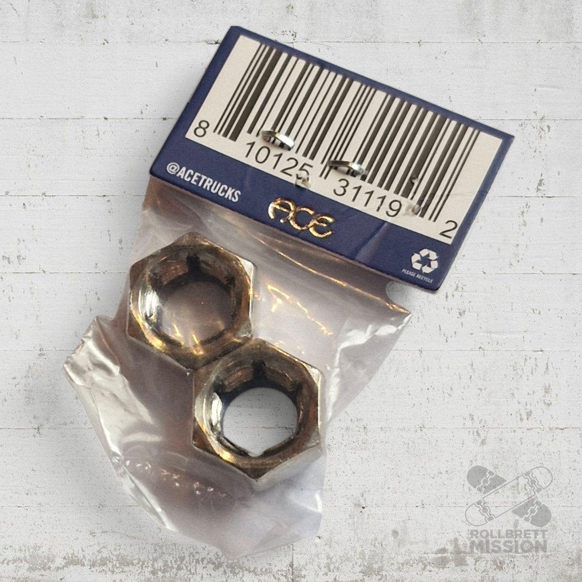 ACE rethreading Kingpin Nuts Set Kingpin - Muttern - Skateboard - Kleinteile - Rollbrett Mission